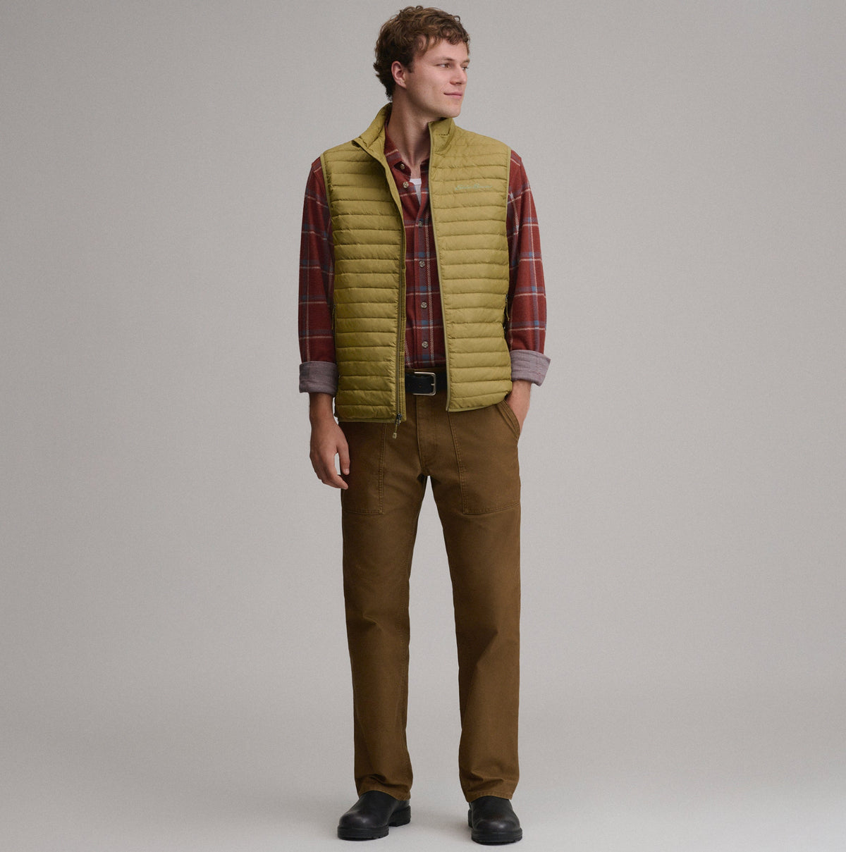 Eddie Bauer Men's Microlight Down Vest alternate view 3