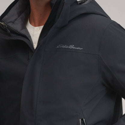 Eddie Bauer Men's Powder Search 2.0 3-In-1 Waterproof Down Ski Jacket alternate view 4