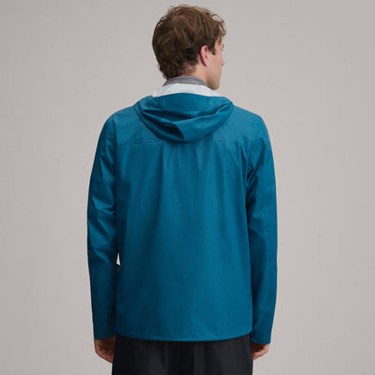 Eddie Bauer Men's RipPac® Pro Waterproof Hooded Rain Jacket alternate view 1