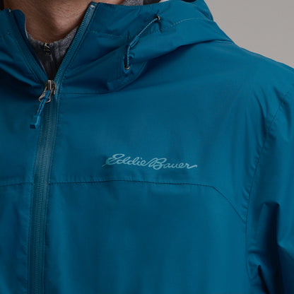 Eddie Bauer Men's RipPac® Pro Waterproof Hooded Rain Jacket alternate view 4