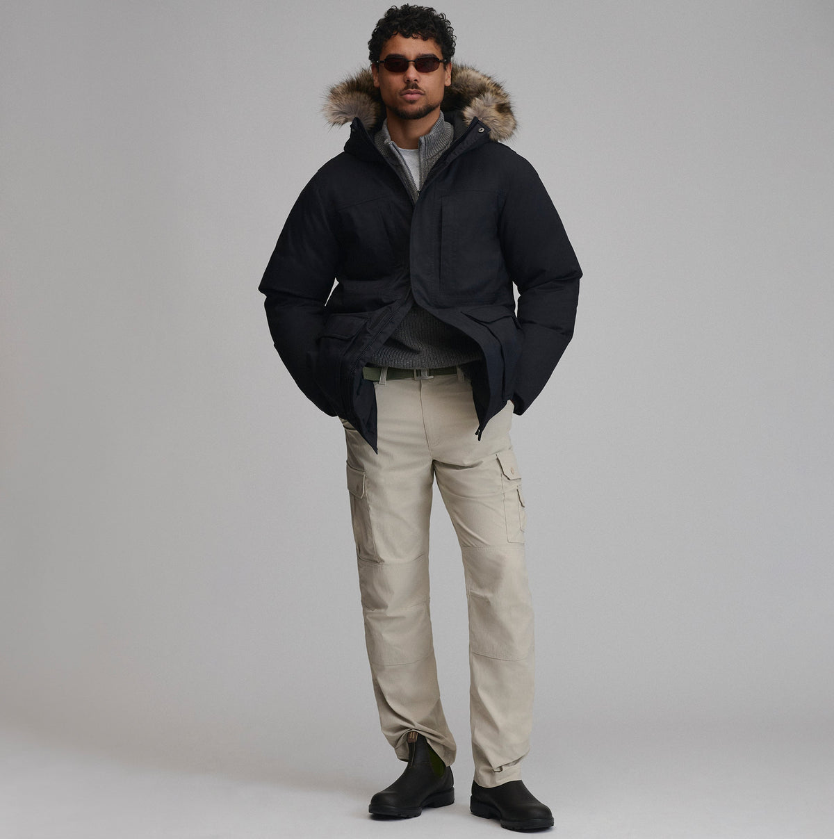 Eddie Bauer Men's Superior Down Waterproof Hooded Parka alternate view 5