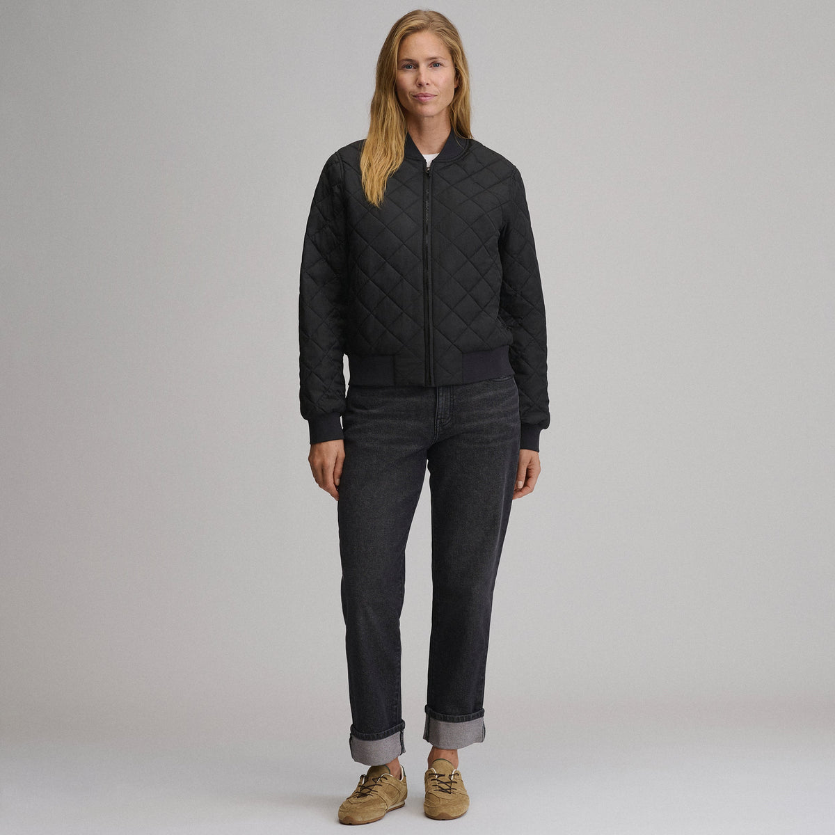 Eddie Bauer Women's Quilted Bomber alternate view 3