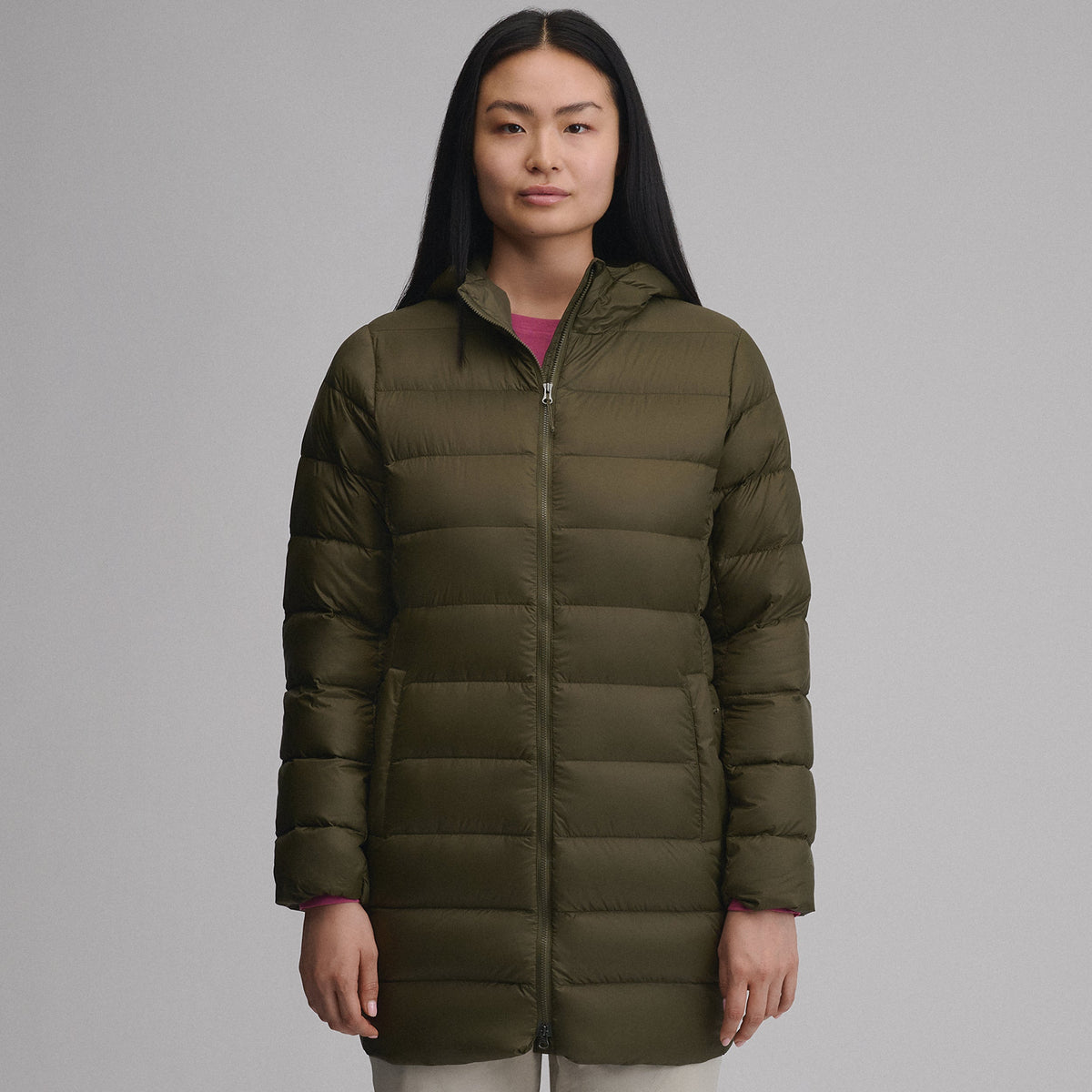Eddie Bauer Women's CirrusLite Down Hooded Parka alternate view 5