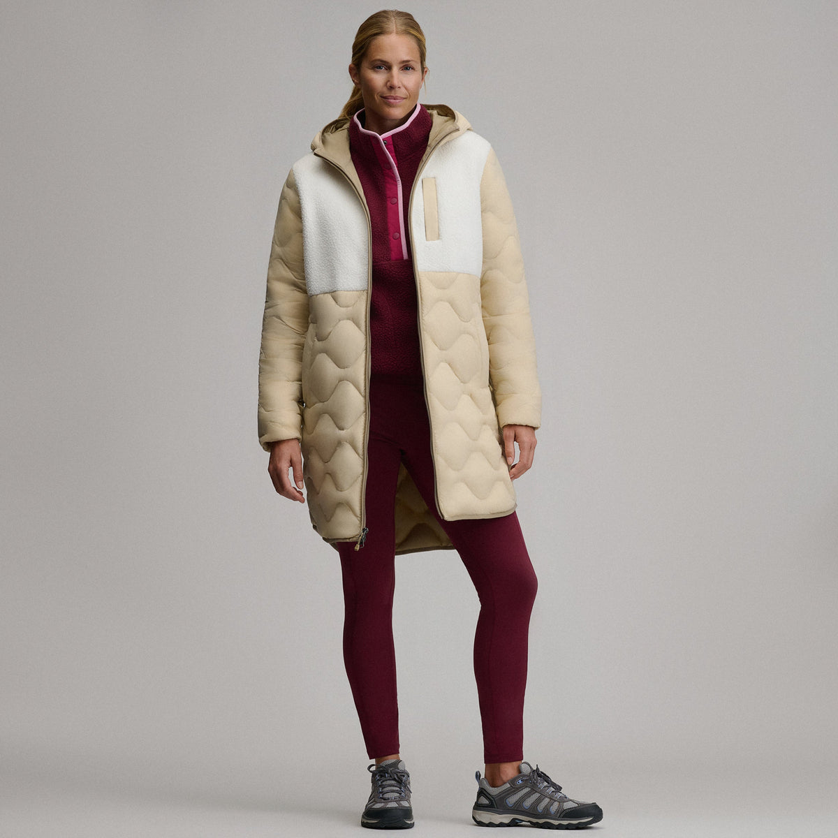 Eddie Bauer Women's Down Colorblocked Parka alternate view 3