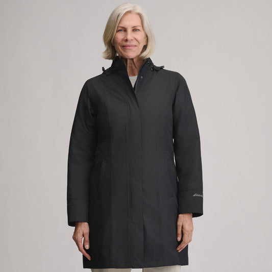 Eddie Bauer Women's Girl on the Go® Insulated Waterproof Trench Coat product image