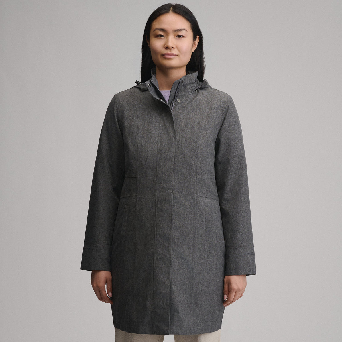 Eddie Bauer Women's Girl on the Go® Insulated Waterproof Trench Coat alternate view 5