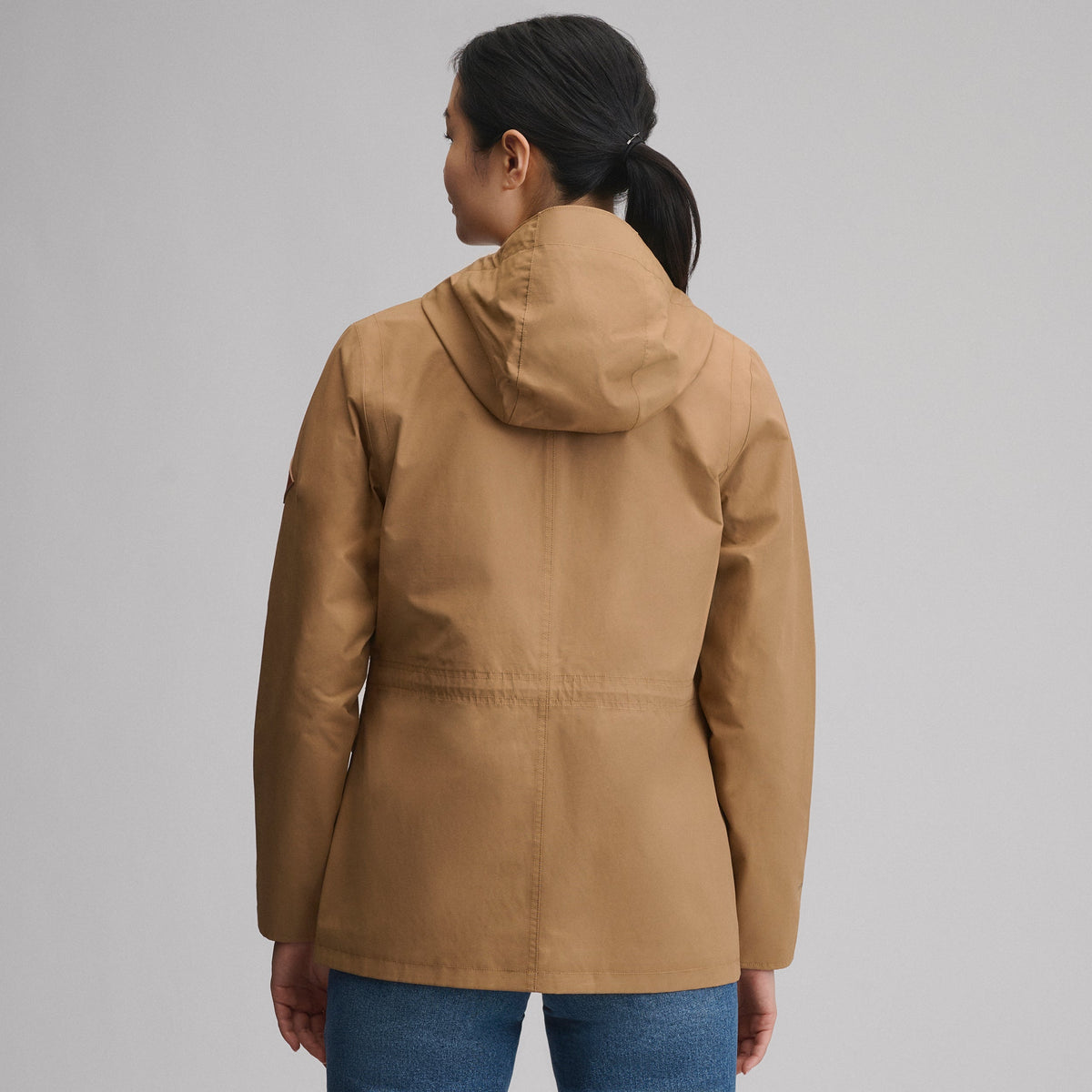 Eddie Bauer Women's Charly Waterproof Hooded Rain Jacket alternate view 1
