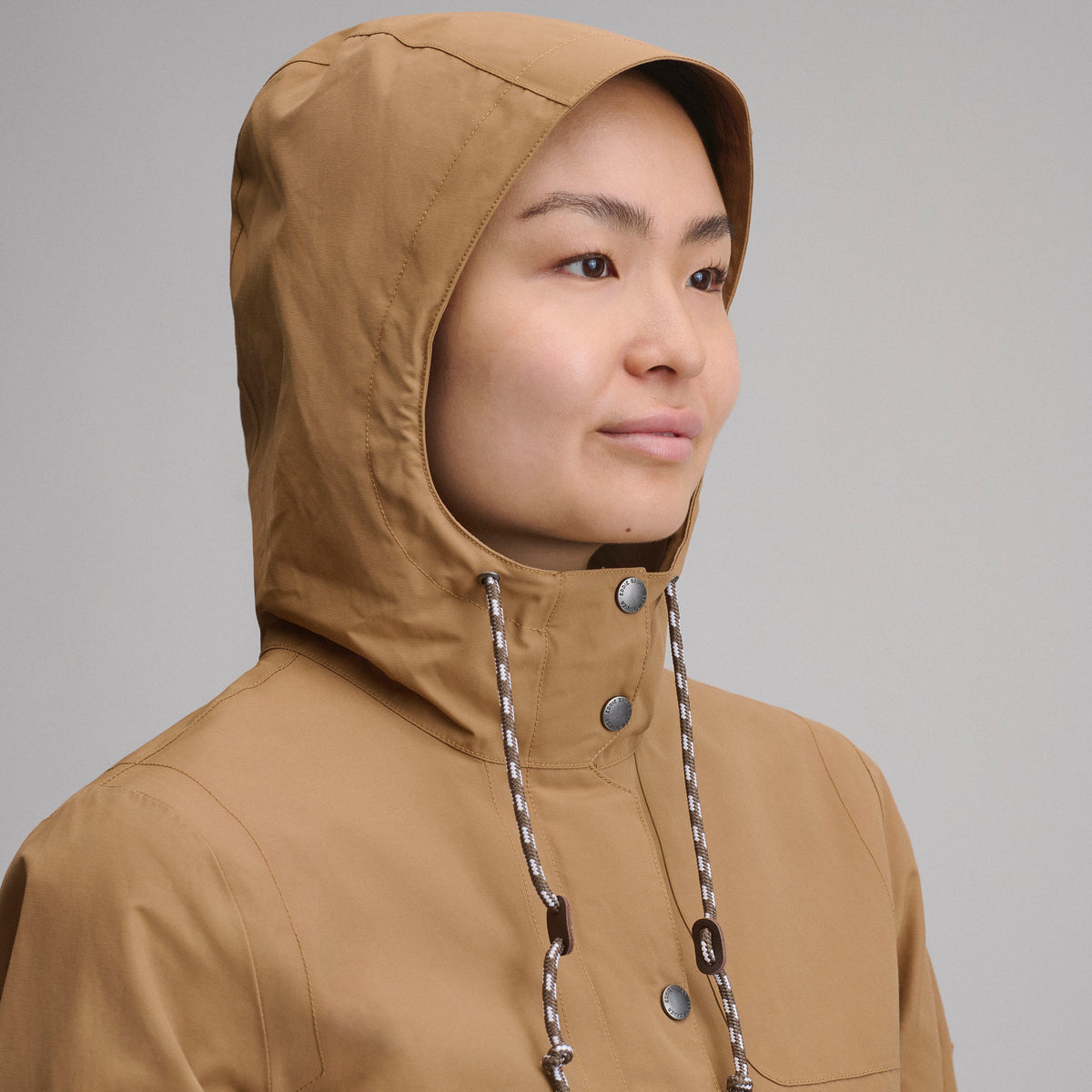 Eddie Bauer Women's Charly Waterproof Hooded Rain Jacket alternate view 2
