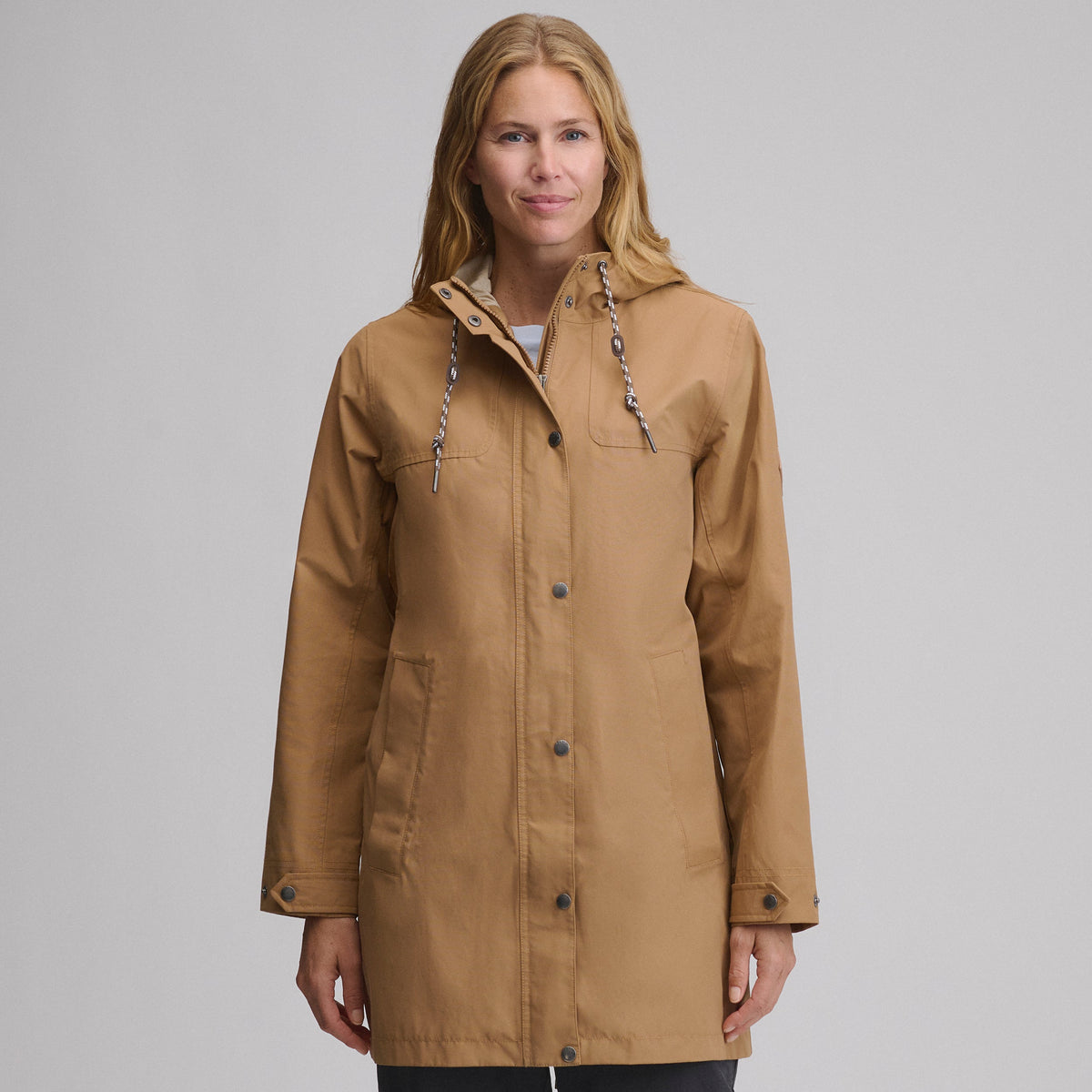Eddie Bauer Women's Charly Waterproof Hooded Rain Parka alternate view 5