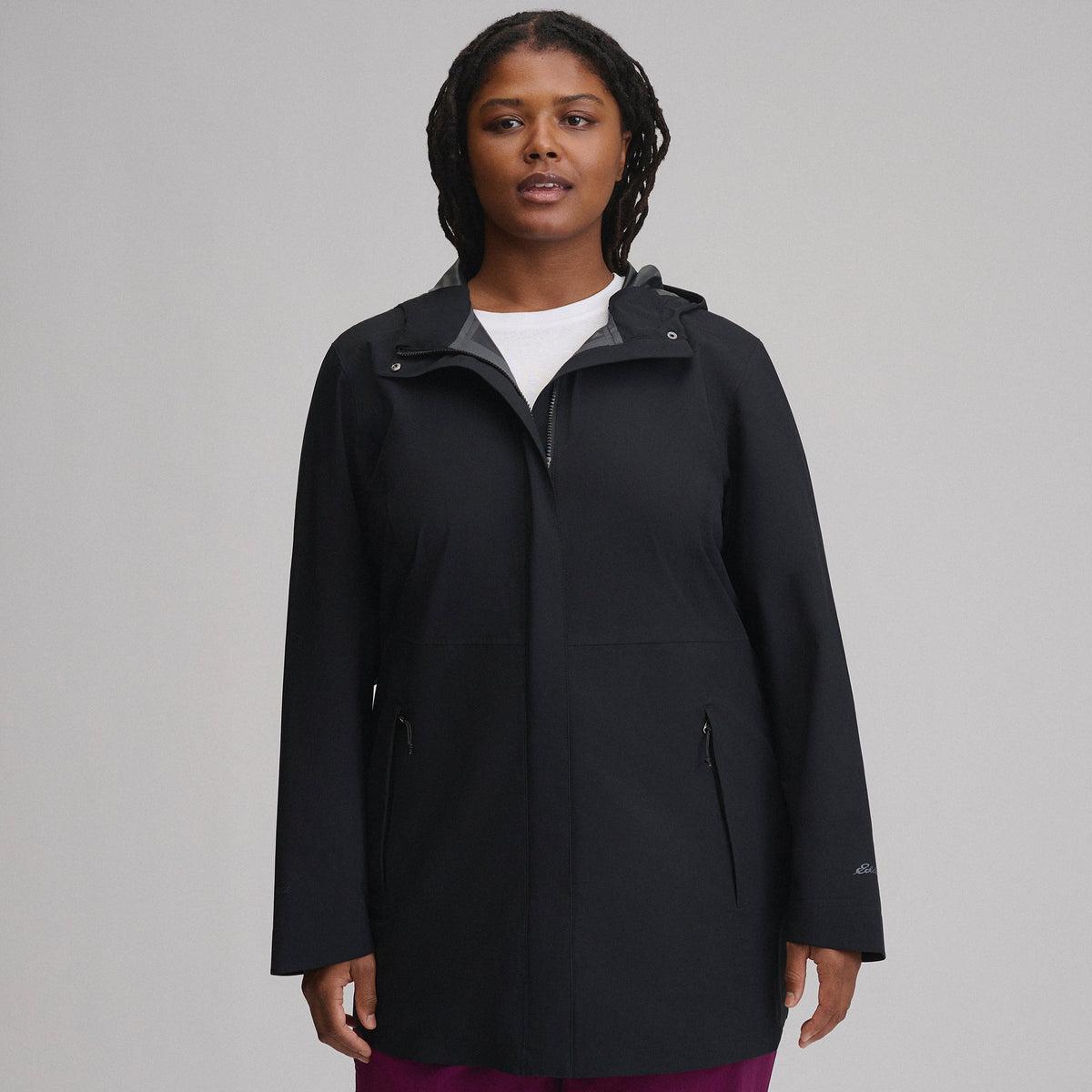 Eddie Bauer Women's Cloud Cap Waterproof Stretch Hooded Rain Parka product image