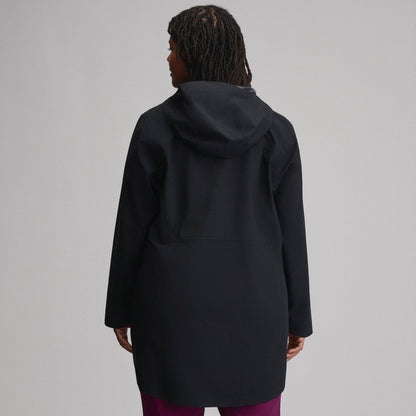 Eddie Bauer Women's Cloud Cap Waterproof Stretch Hooded Rain Parka alternate view 2