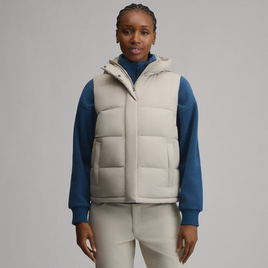 Eddie Bauer Women's Ketchum Short Down Hooded Vest product image