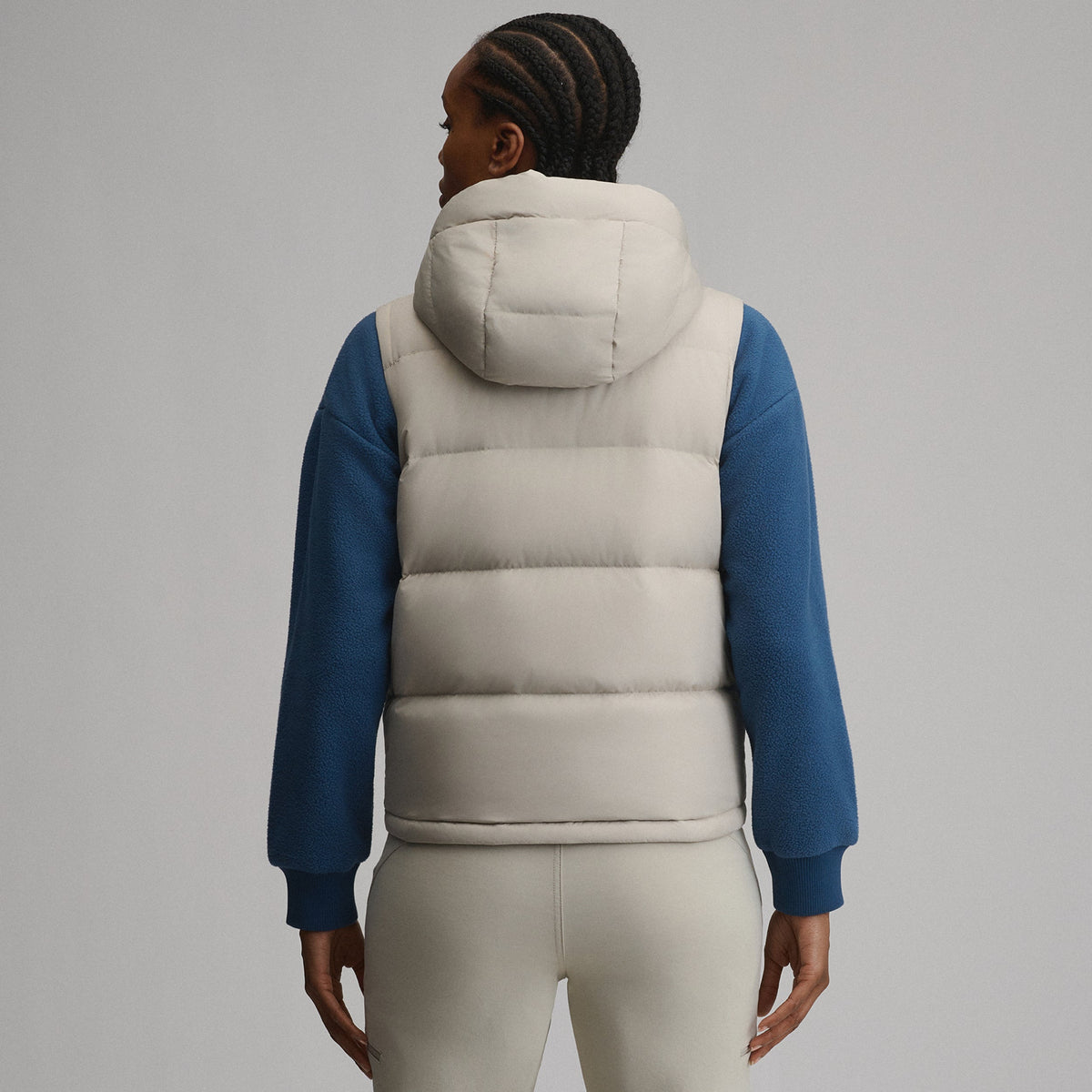 Eddie Bauer Women's Ketchum Short Down Hooded Vest alternate view 1