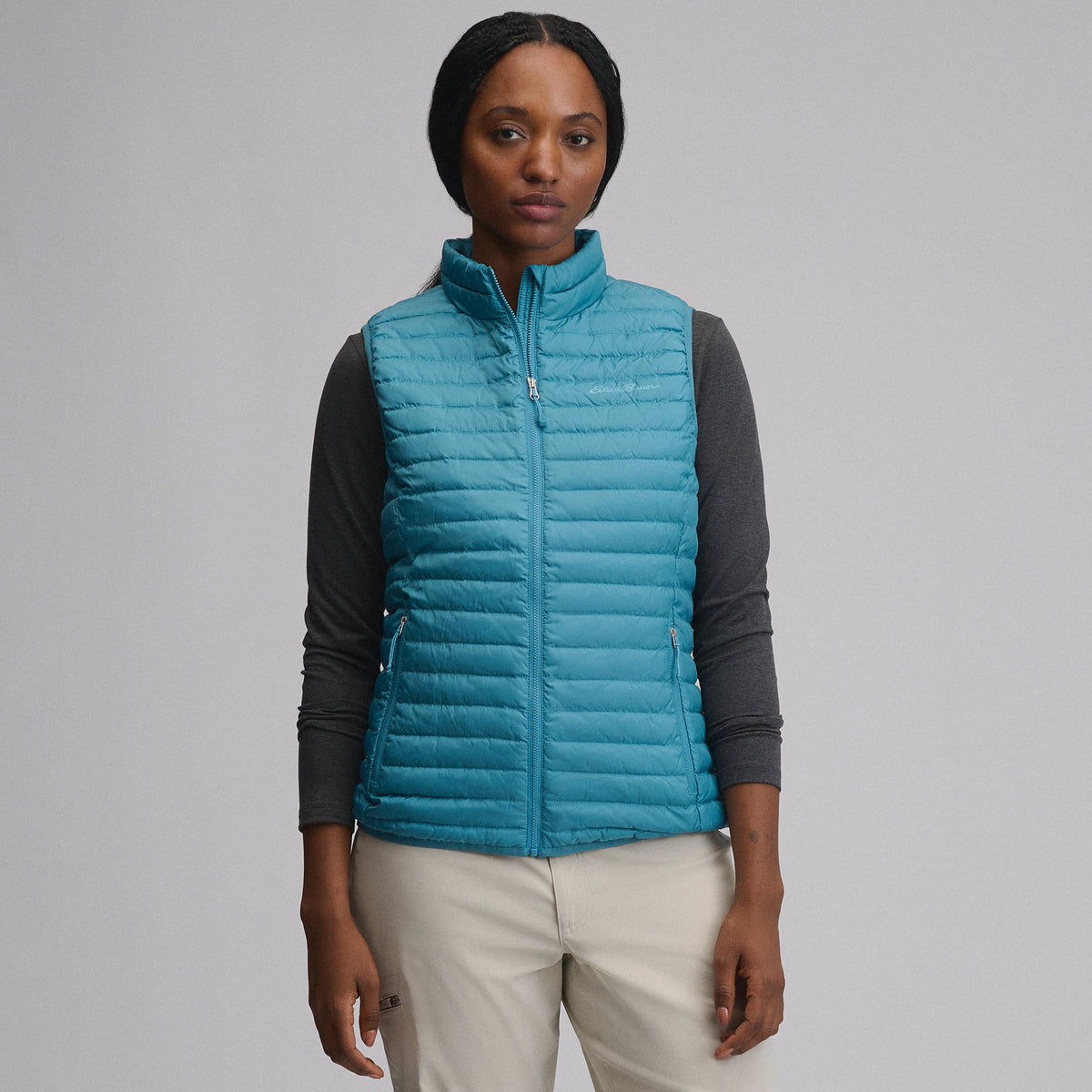 Eddie Bauer Women's Microlight Down Vest alternate view 4