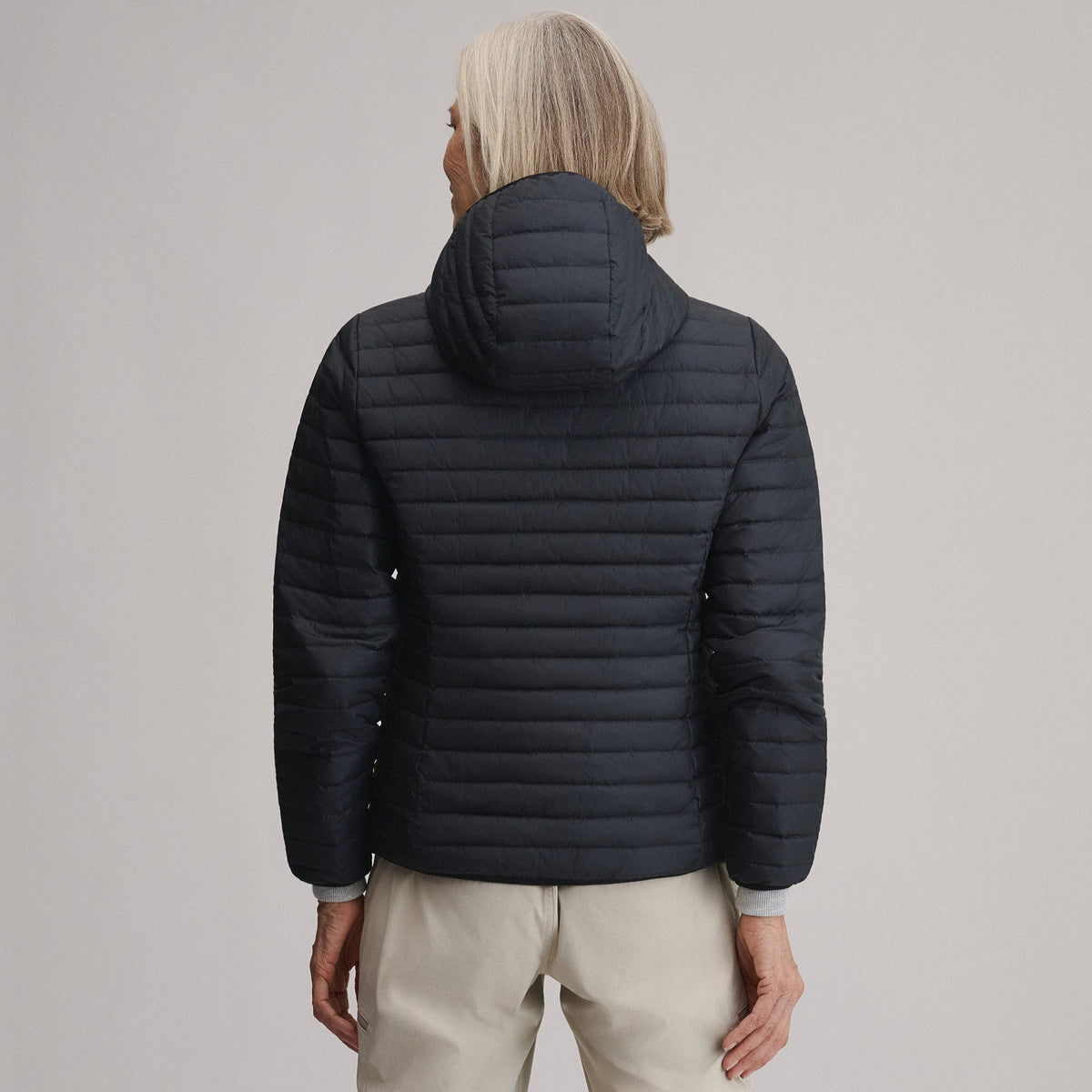 Eddie Bauer Women's Microlight Hooded Down Jacket alternate view 5