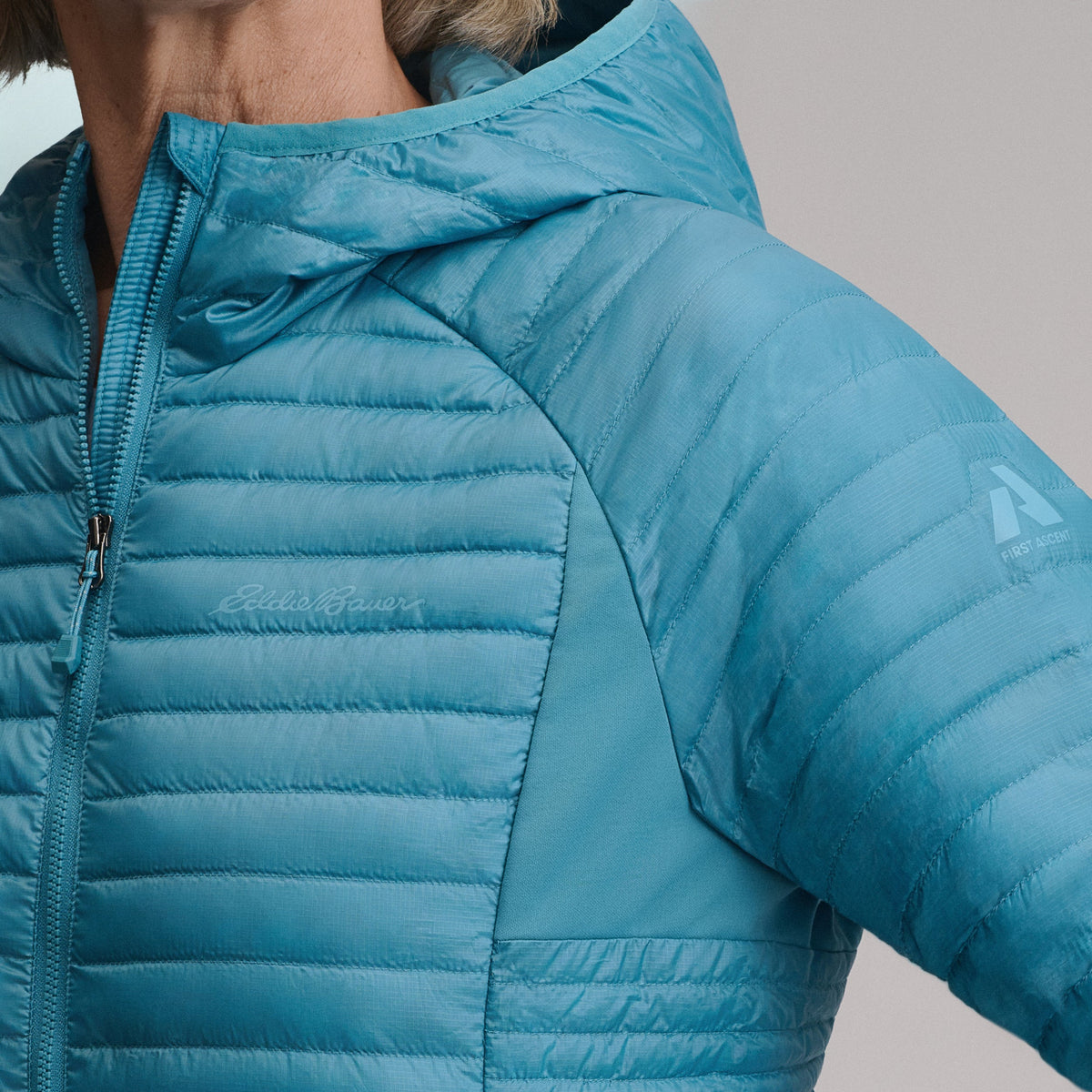 Eddie Bauer Women's MicroTherm® 2.0 Down Hooded Jacket alternate view 2