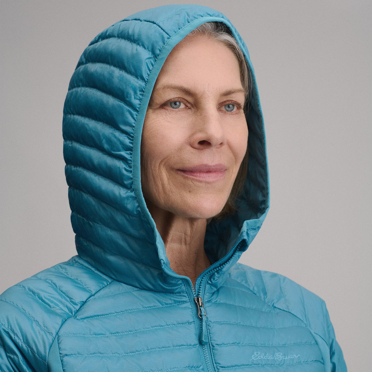 Eddie Bauer Women's MicroTherm® 2.0 Down Hooded Jacket alternate view 3