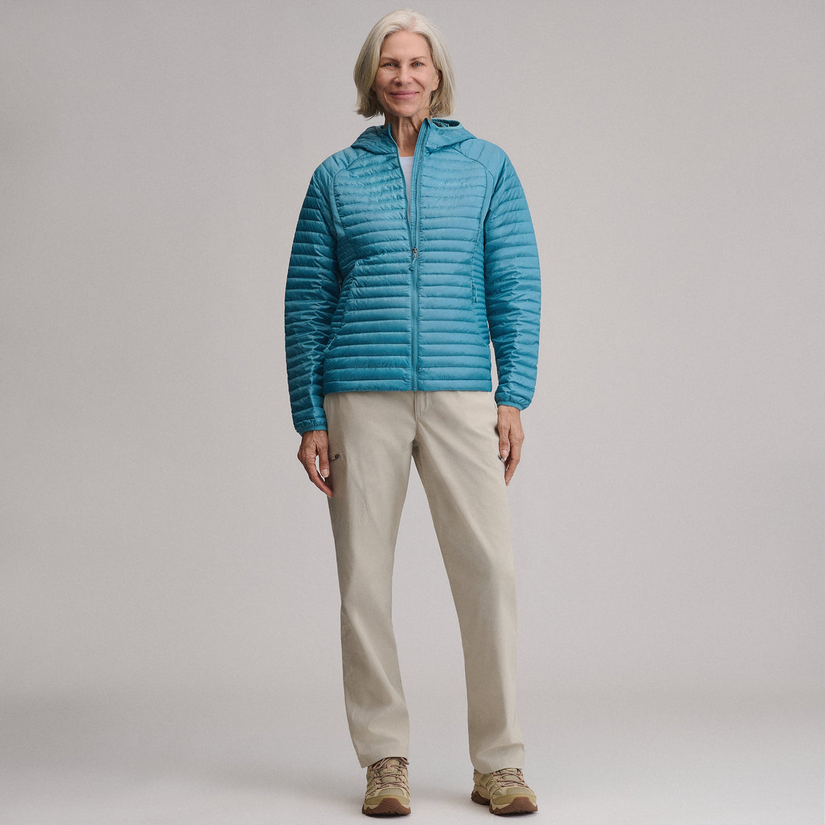 Eddie Bauer Women's MicroTherm® 2.0 Down Hooded Jacket alternate view 4