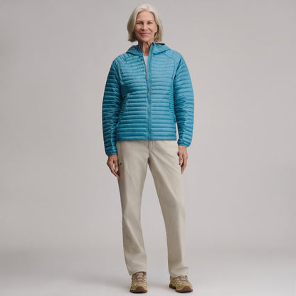 Eddie Bauer Women's MicroTherm® 2.0 Down Hooded Jacket alternate view 4
