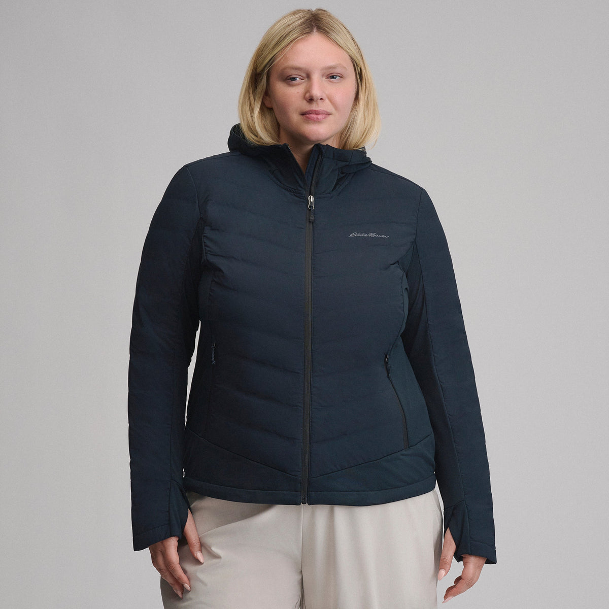 Eddie Bauer Women's Motionloft Hybrid Down Jacket alternate view 3