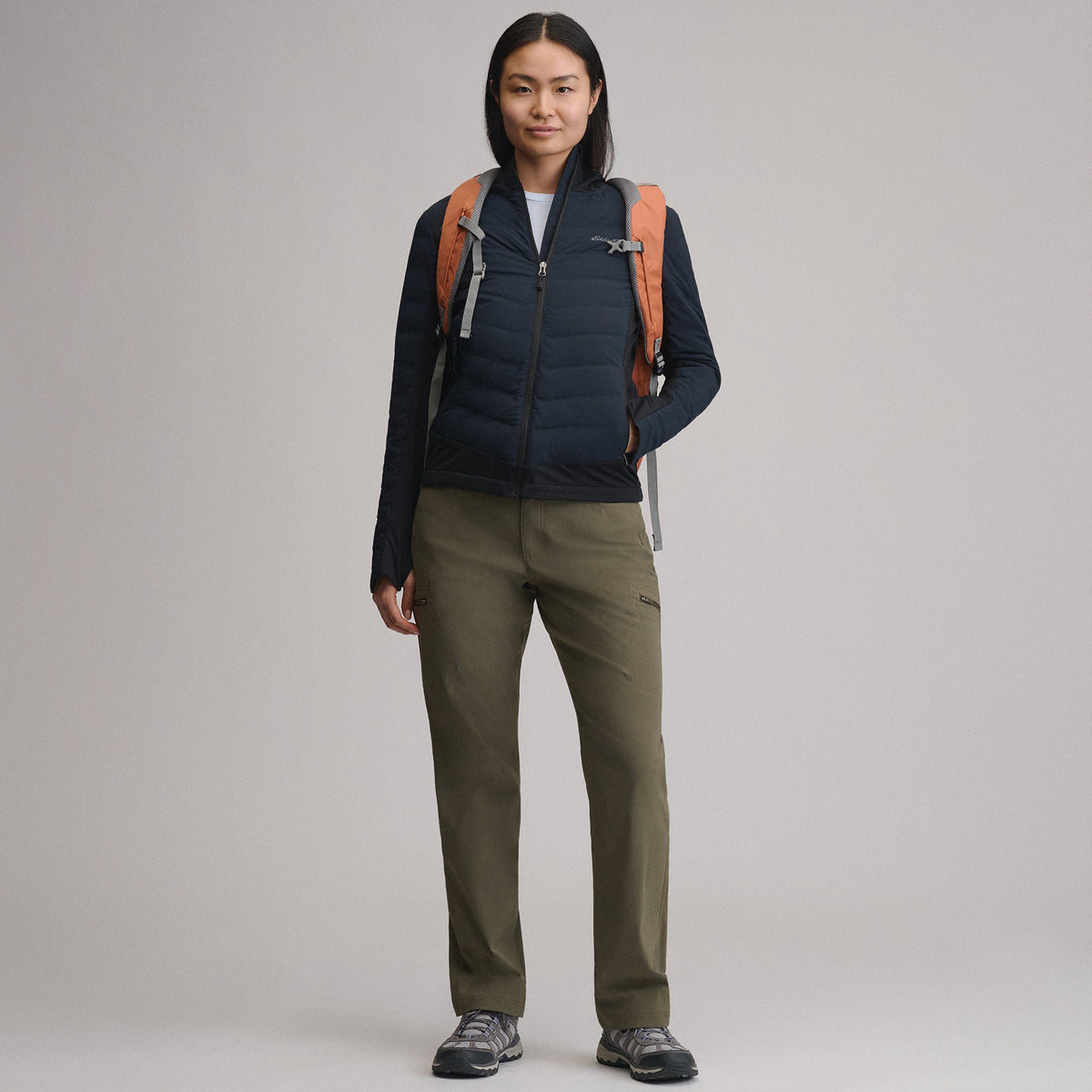 Eddie Bauer Women's Motionloft Hybrid Down Jacket alternate view 2