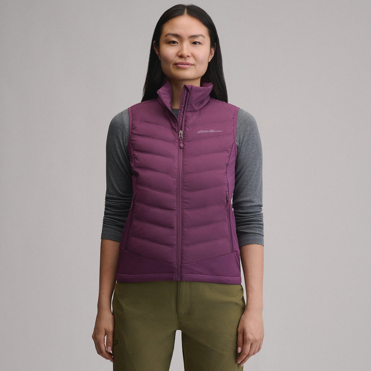 Eddie Bauer Women's MotionLoft Hybrid Down Vest product image