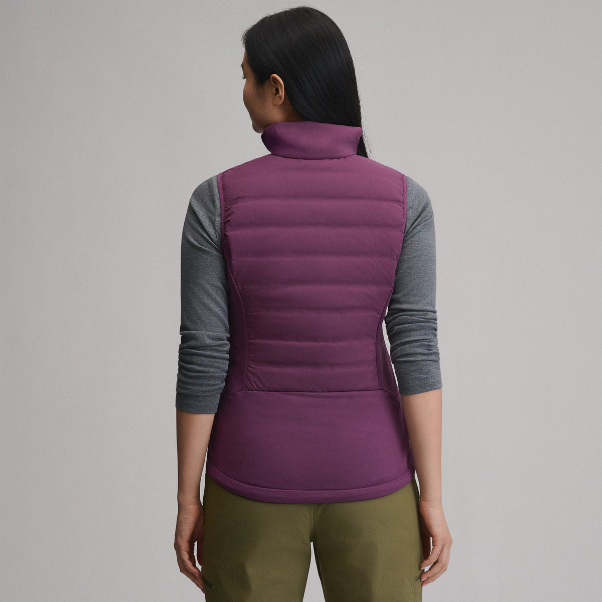 Eddie Bauer Women's MotionLoft Hybrid Down Vest alternate view 1