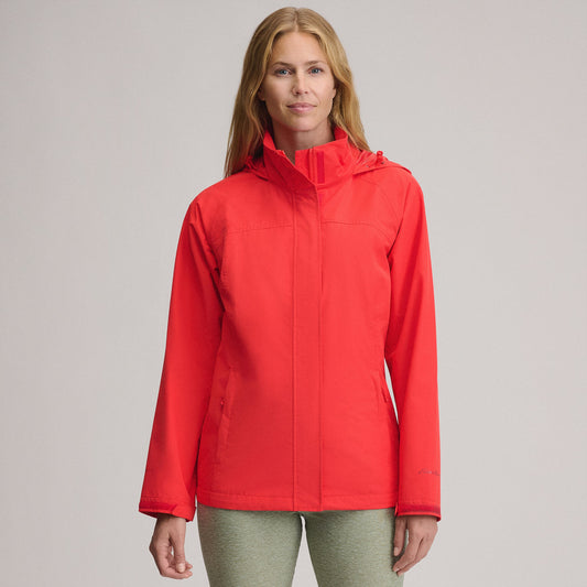 Eddie Bauer Women's Rainfoil® Waterproof Packable Hooded Rain Jacket product image