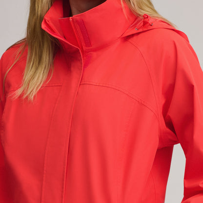 Eddie Bauer Women's Rainfoil® Waterproof Packable Hooded Rain Jacket alternate view 4