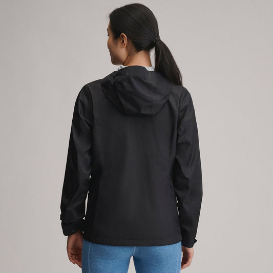 Eddie Bauer Women's RipPac® Pro Waterproof Hooded Rain Jacket alternate view 1