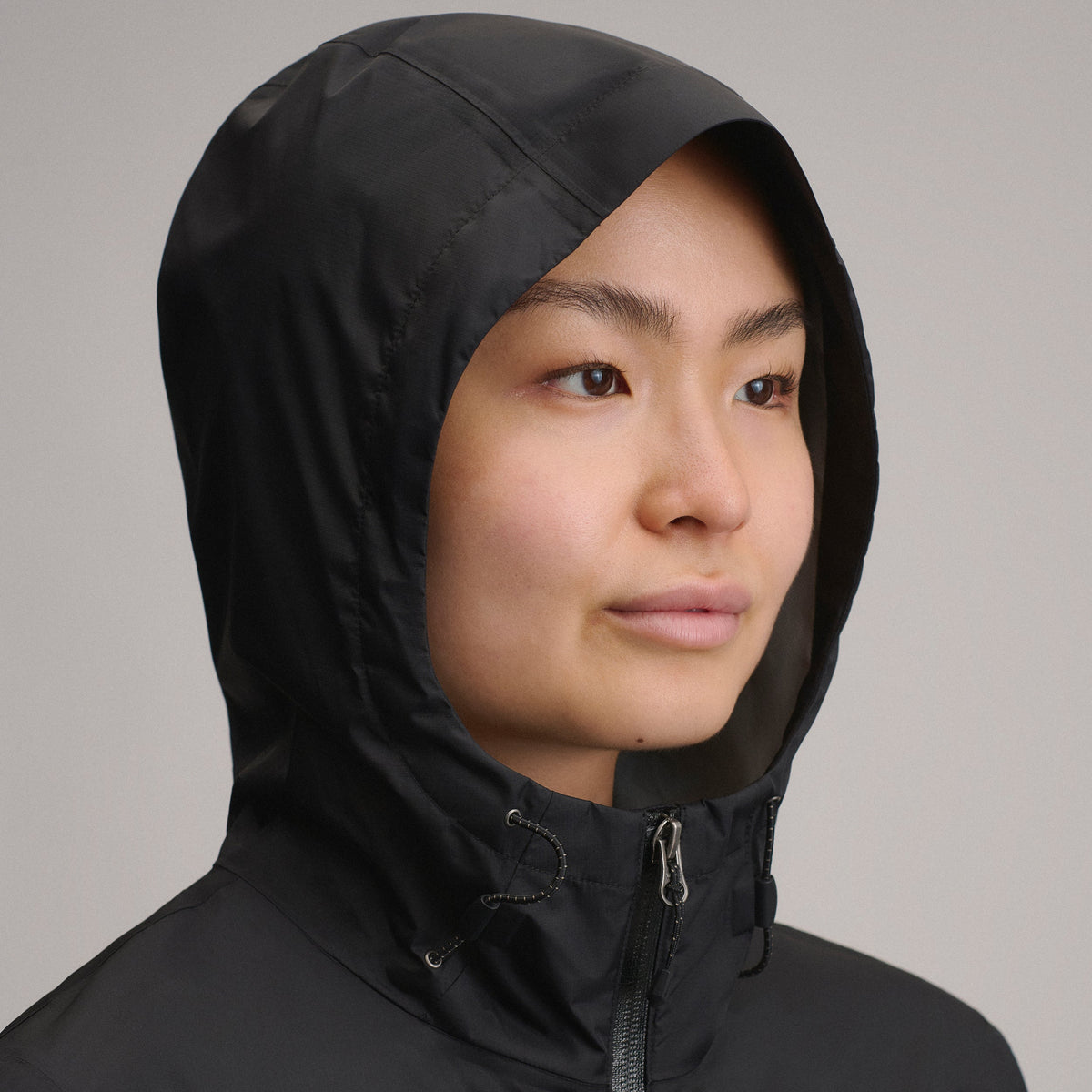 Eddie Bauer Women's RipPac® Pro Waterproof Hooded Rain Jacket alternate view 3