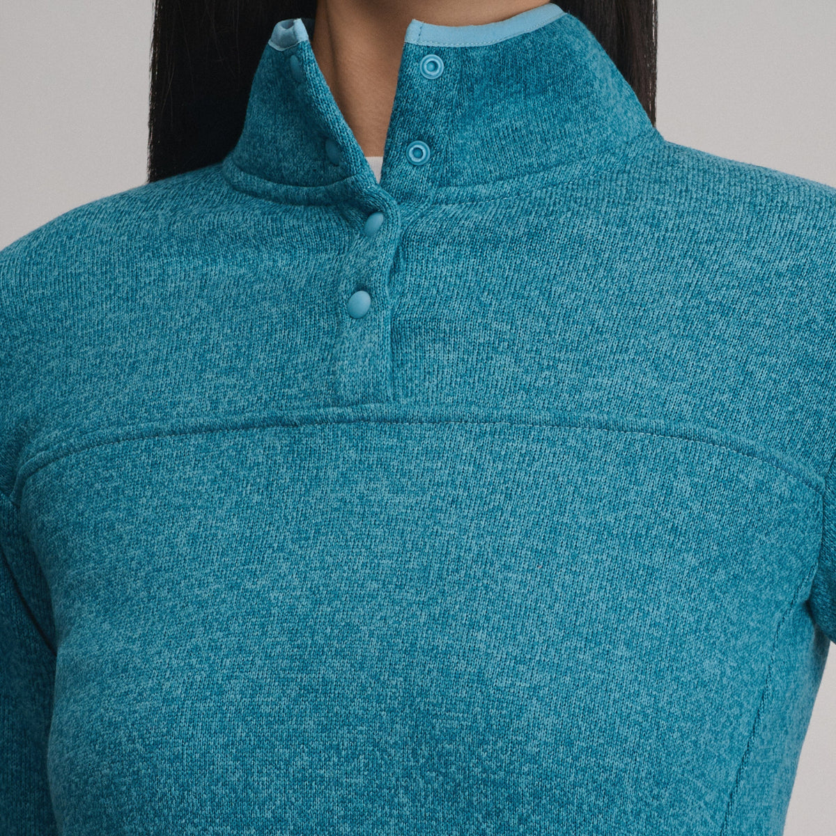 Eddie Bauer Women's Radiator Fleece 2.0 Snap Mock Pullover alternate view 2
