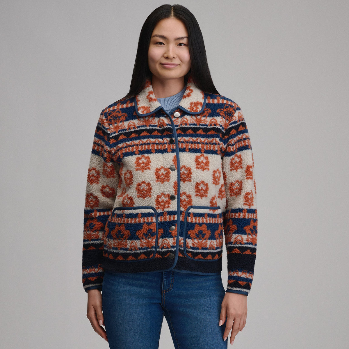 Eddie Bauer Women's Printed Fleece Jacket product image