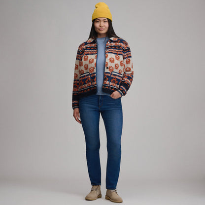 Eddie Bauer Women's Printed Fleece Jacket alternate view 3