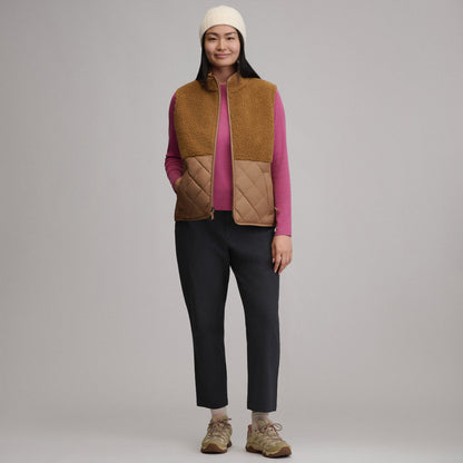Eddie Bauer Women's Wander Mixed Media Fleece Vest alternate view 3