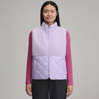 Eddie Bauer Women's Wander Mixed Media Fleece Vest alternate view 4