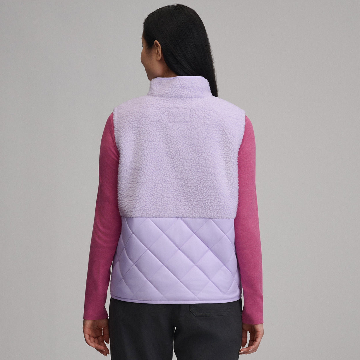 Eddie Bauer Women's Wander Mixed Media Fleece Vest alternate view 5