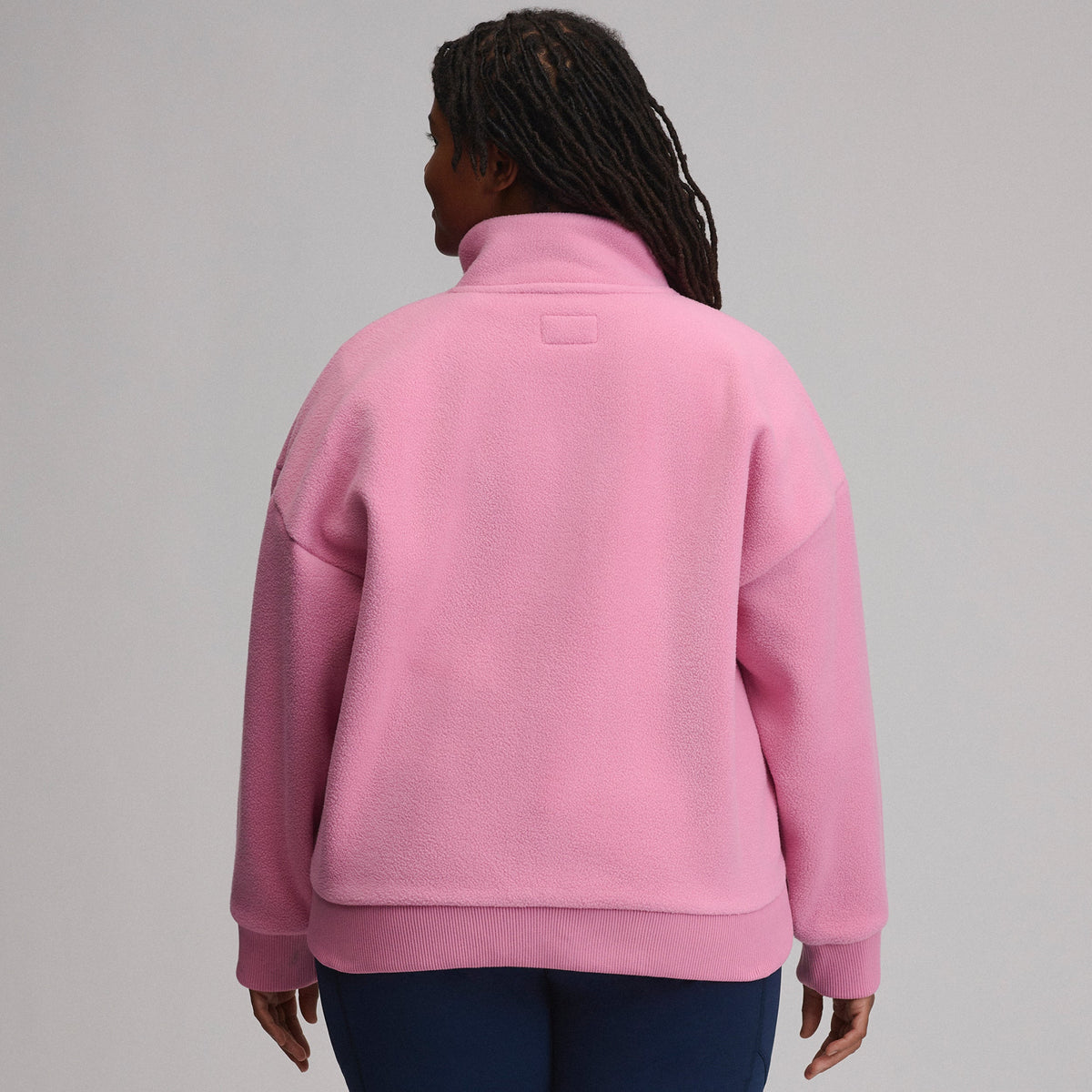 Eddie Bauer Women's Authentic Outdoor Full-Zip Fleece Mock Pullover alternate view 4