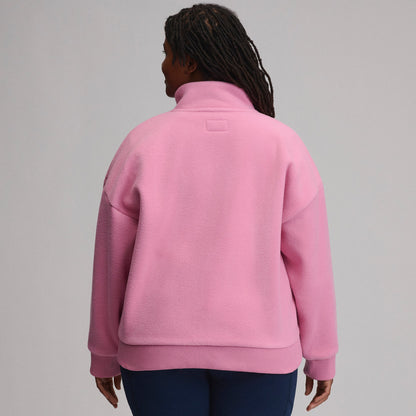 Eddie Bauer Women's Authentic Outdoor Full-Zip Fleece Mock Pullover alternate view 4