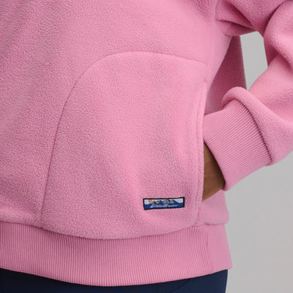 Eddie Bauer Women's Authentic Outdoor Full-Zip Fleece Mock Pullover alternate view 5