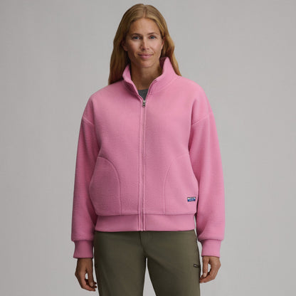 Eddie Bauer Women's Authentic Outdoor Full-Zip Fleece Mock Pullover product image