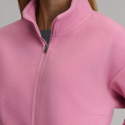 Eddie Bauer Women's Authentic Outdoor Full-Zip Fleece Mock Pullover alternate view 2