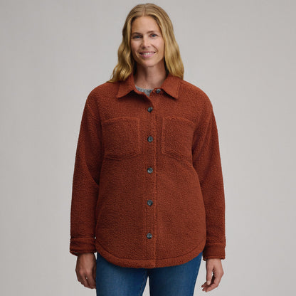 Eddie Bauer Women's Fleece Shirt Jacket alternate view 4