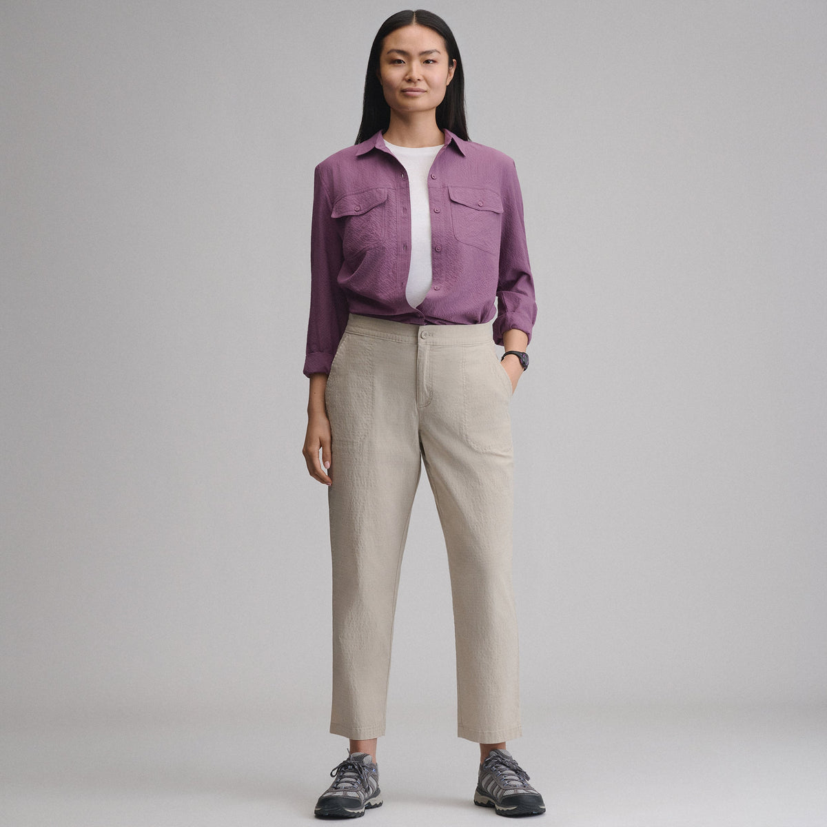 Eddie Bauer Women's Ripstop Ankle Pants alternate view 3