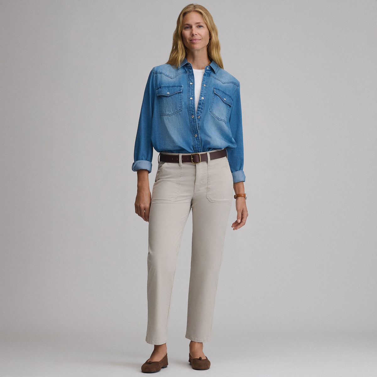 Eddie Bauer Women's Stretch Lightweight Relaxed Pants alternate view 3