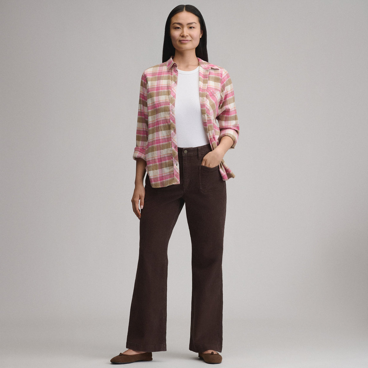 Eddie Bauer Women's True Icon Stretch Corduroy Pants alternate view 2