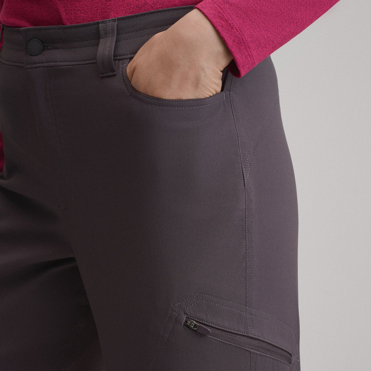 Eddie Bauer Women's Guide Pro High Rise Pants alternate view 2