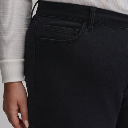 Eddie Bauer Women's Venture Stretch High-Rise Straight Leg Jeans alternate view 4