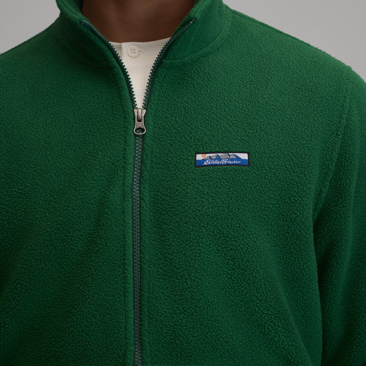 Eddie Bauer Men's Authentic Outdoor Fleece Full-Zip Pullover alternate view 2
