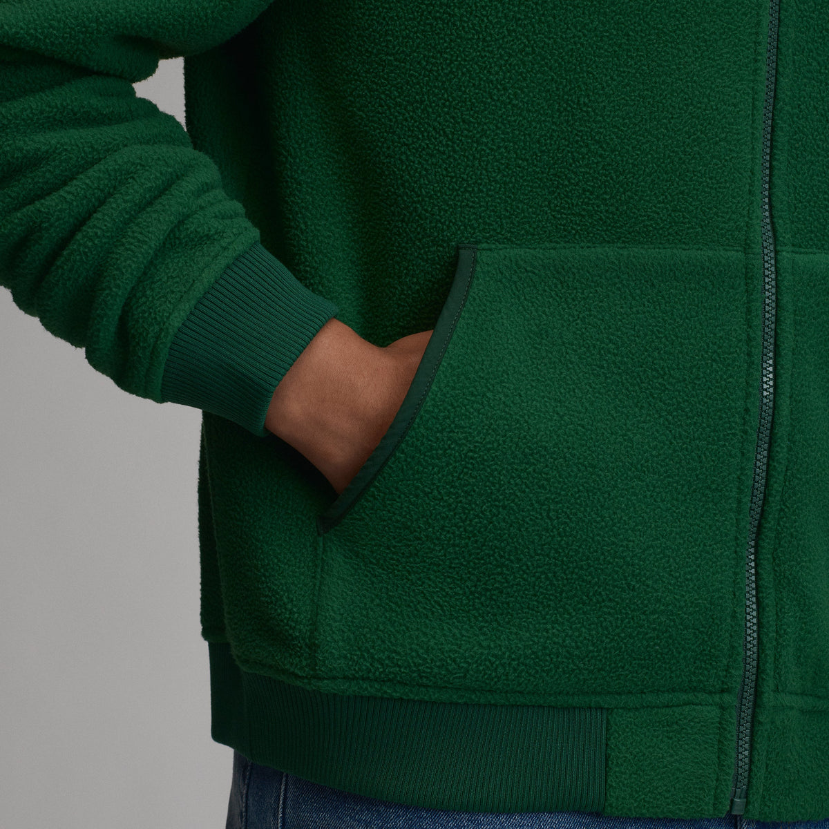Eddie Bauer Men's Authentic Outdoor Fleece Full-Zip Pullover alternate view 3